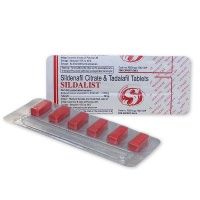Sildalist 6x120mg Sildenafil Citrate and Tadalafil tablets