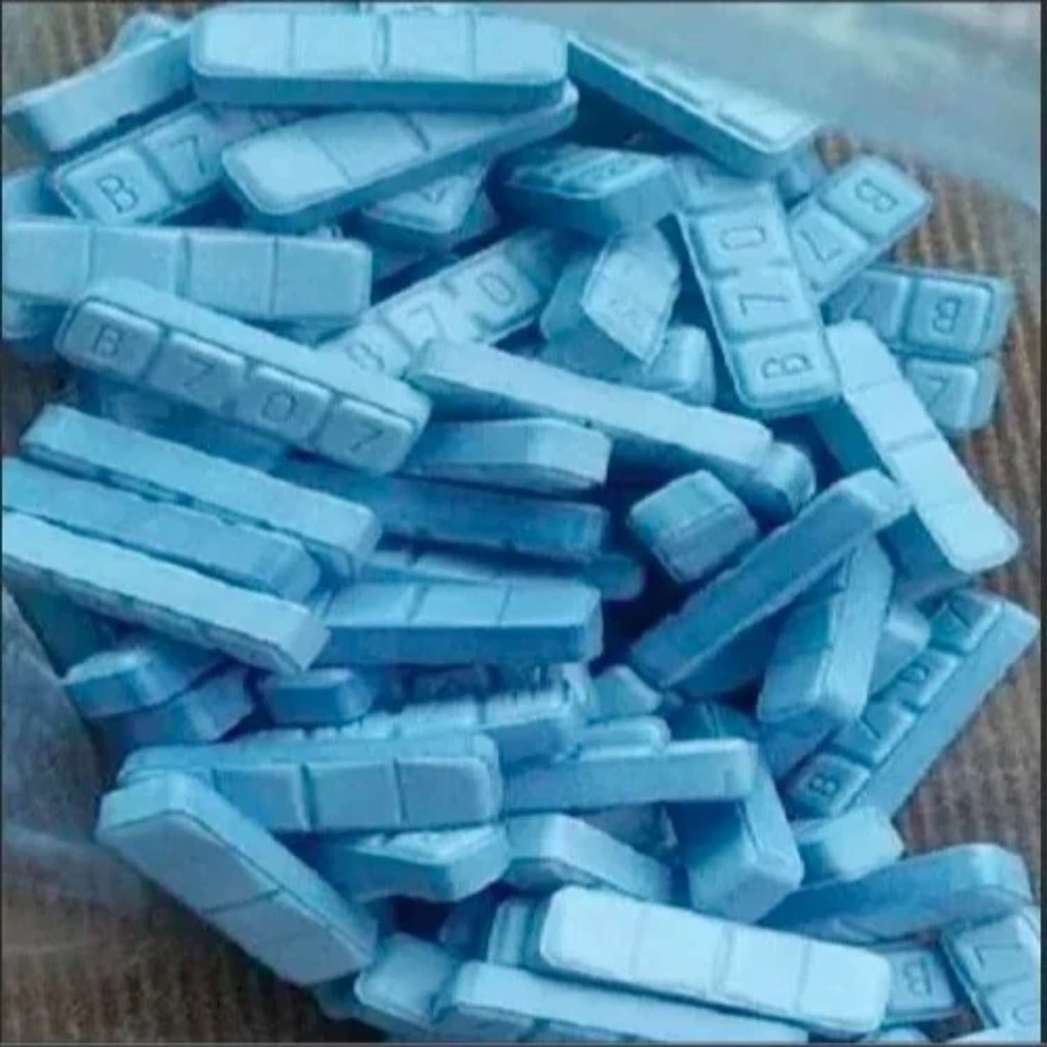 Blue Xanax Bar For Sale