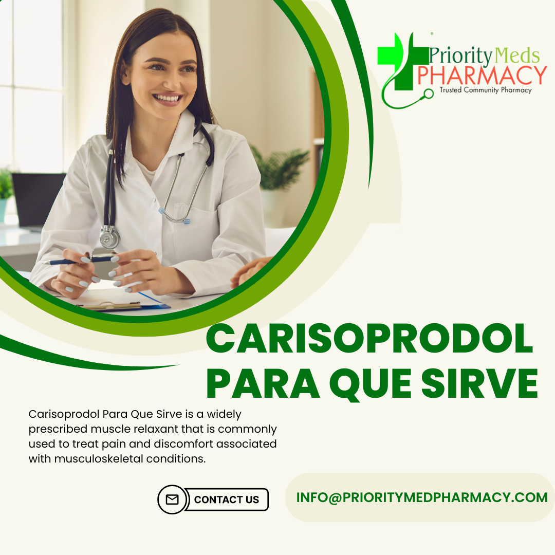 Carisoprodol Para Que Sirve