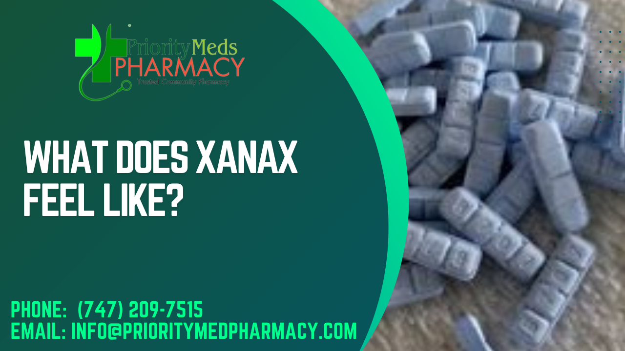 What does Xanax feel like?
